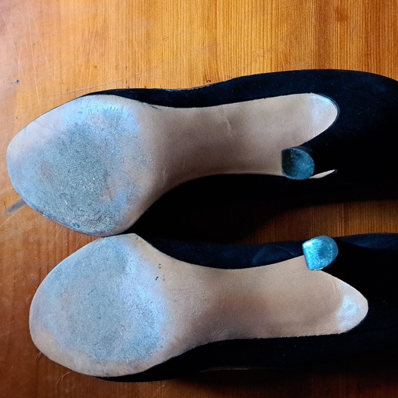 Last Chance! Will Be Pulling Soon!D'Antonio black suede shoes - Picture 6 of 6